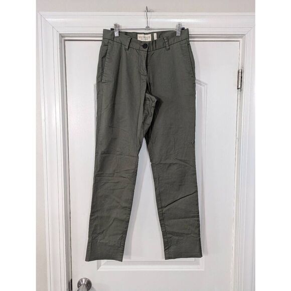 Wildfang Essential Trouser Pants women's size‎ 0 olive green ace collection - Picture 1 of 7